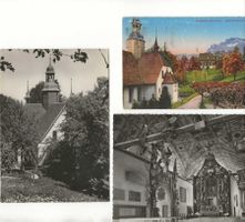 Kriens LU Hergiswald Wallfahrtskirche 3 AK ab 1929