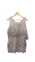 Sommerliches Top mit Spitze, one Vintage Look!