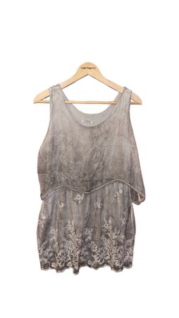Sommerliches Top mit Spitze, one Vintage Look!