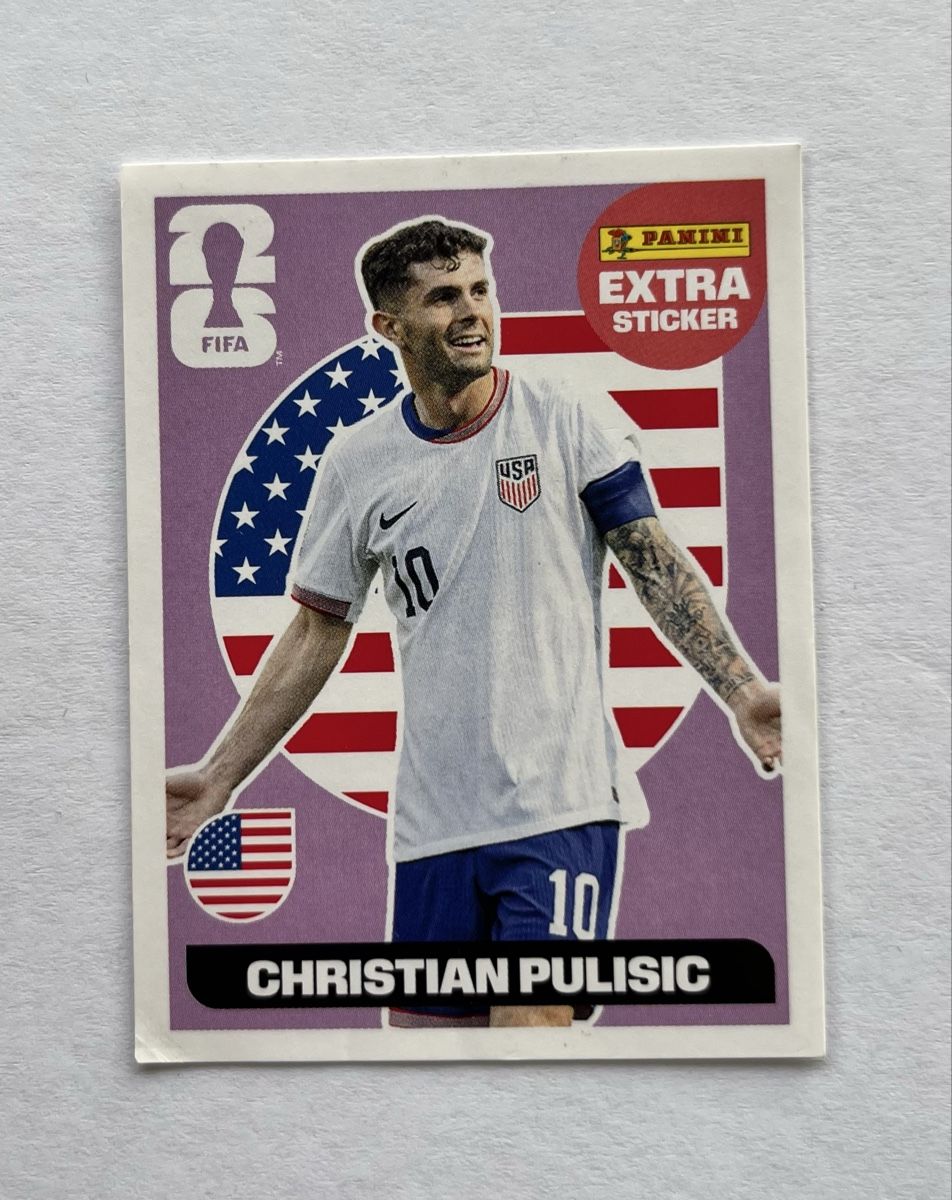 Panini Carte collezionabili: Panini Extra Sticker Christian Pulisic – Nuovo (secondo la descrizione) da Dierikon venduto da nido3