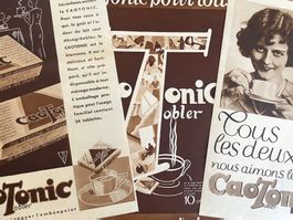 Cao Tonic Tobler - 3 Alte Werbungen / Publicités 1931/32