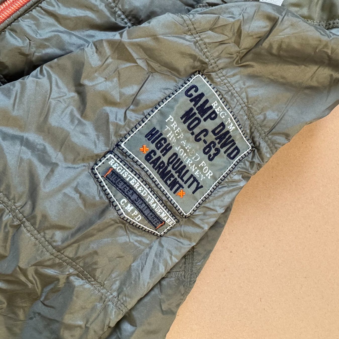 Camp David Giacche: Camp David Green Label rain jacket herren übergangsjacke – Usato da St. Gallen venduto da sourced_limited 3