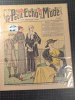 Seiten von Französischer Modezeitung um 1870-1940  Nr 11 M