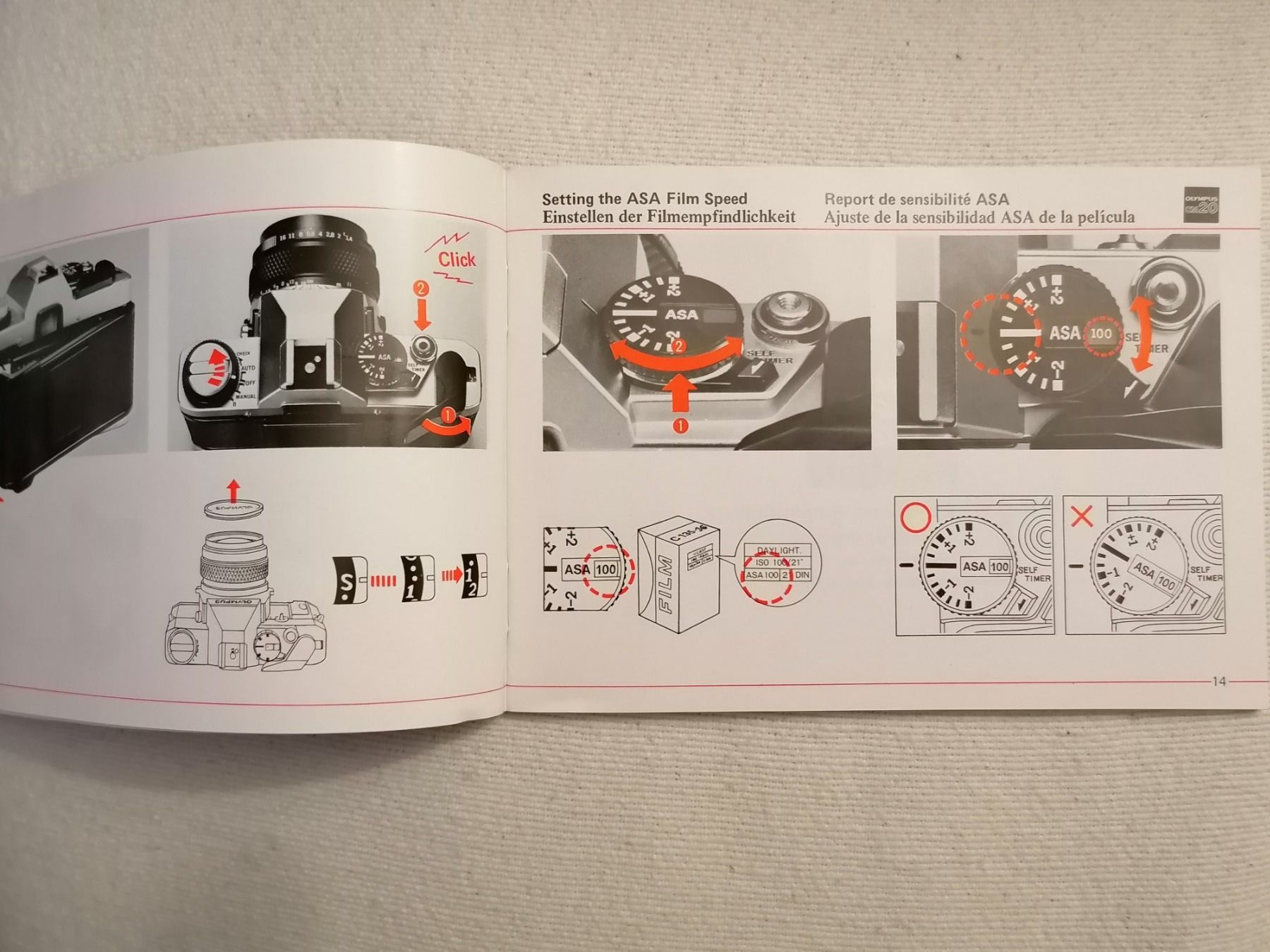 Livres: Olympus OM 20 - Anleitung – D'occasion à Basel par vintagecollector 1