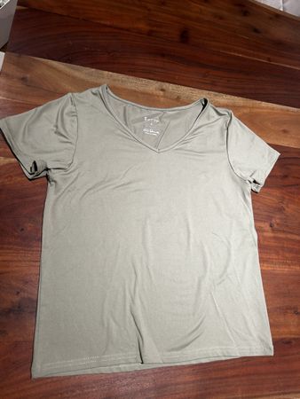 Shein T-Shirt, Gr. S, Khaki, Sommerlich leicht & bequem! Neu