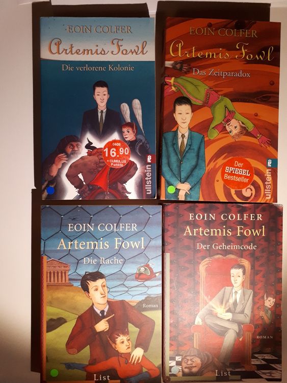 Eoin Colfer Artemis Fowl 4 Bände Kaufen auf Ricardo