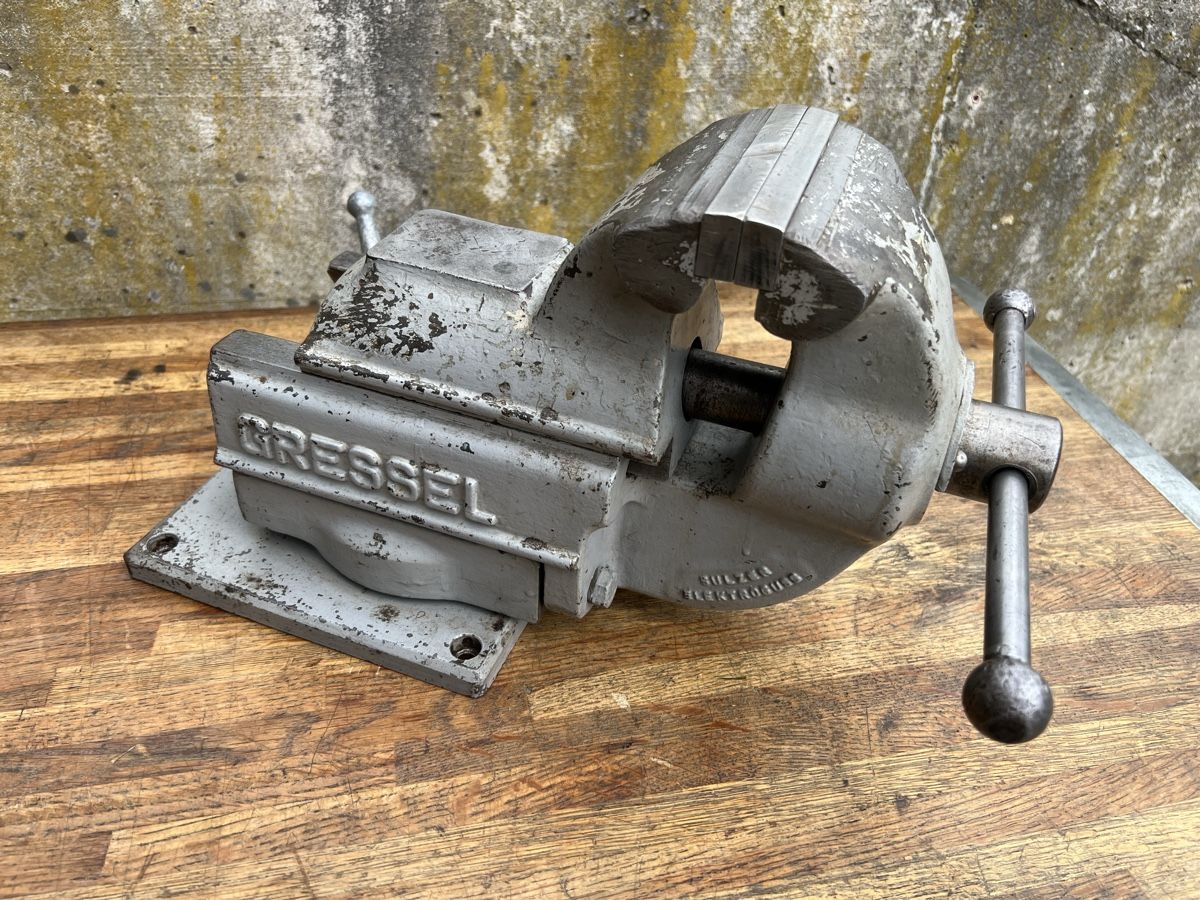 Gressel Alle Werkzeuge: Gressel PS125 Werkbankschraubstock schwenkbar – Gebraucht aus Theilingen von ovi123