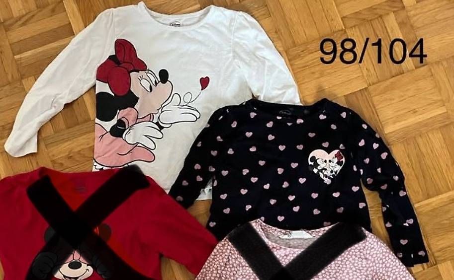 Camicette, T-shirt & Top: Langarm TShirts Mädchen 98/104 110 – Usato da Adliswil venduto da sil_v8dy 4