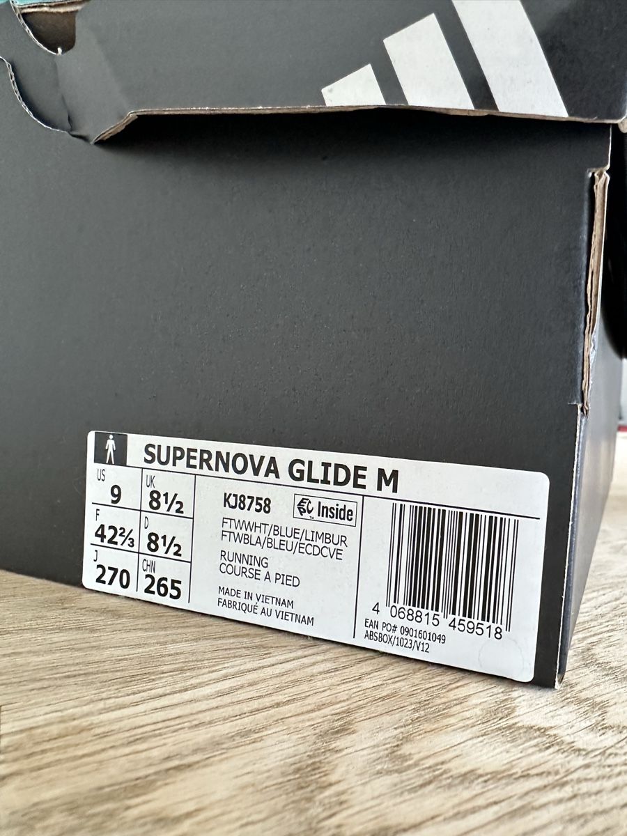 Adidas Scarpe da uomo: Adidas Supernova Glide taille 42 1/3, NEUF – Nuovo e nell'imballaggio originale da Gland venduto da ManRay11 2
