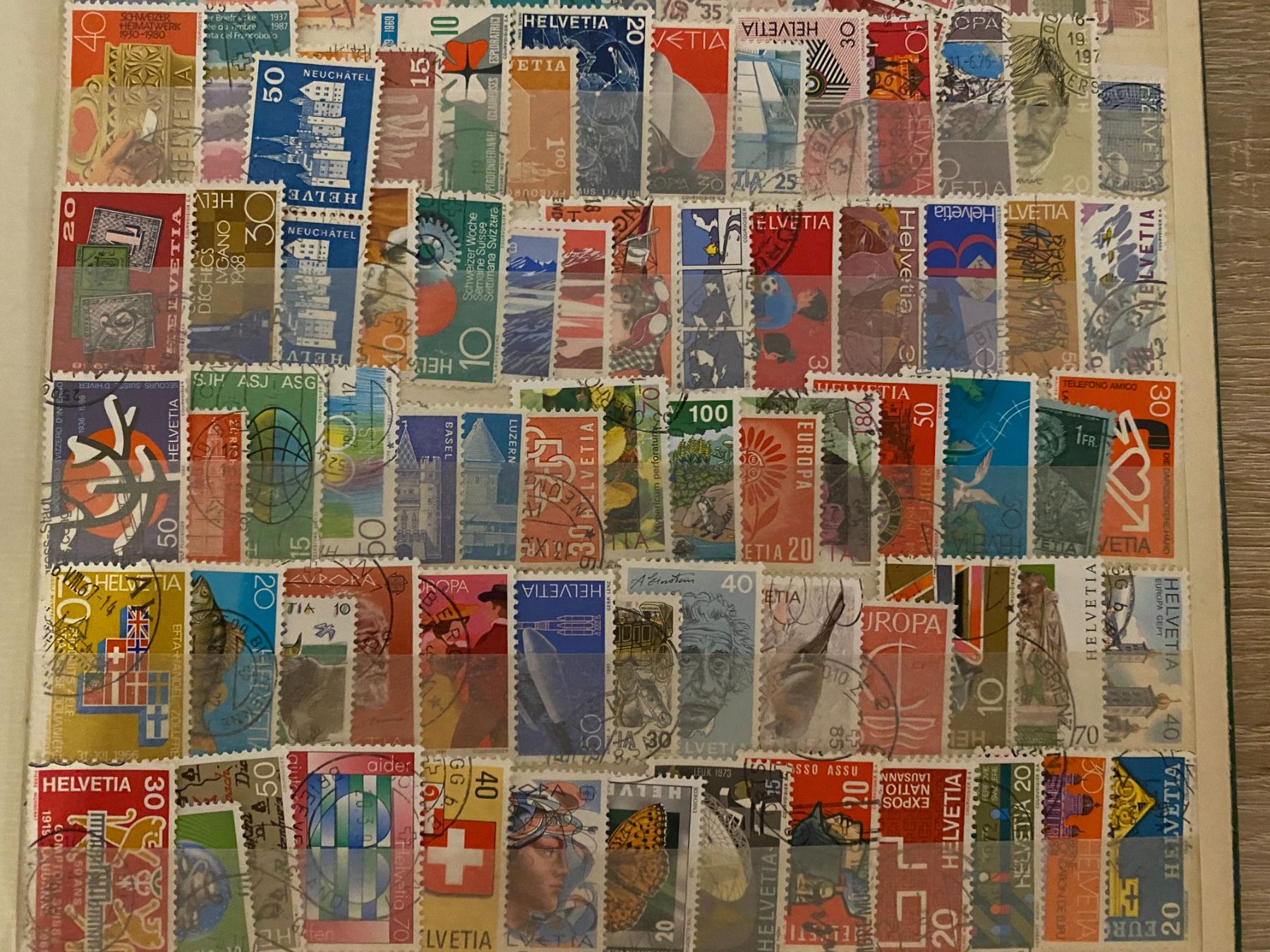 Tous les timbres: Briefmarken  Schweiz 115 stuck – D'occasion à matten b. interlaken par jfran17 3