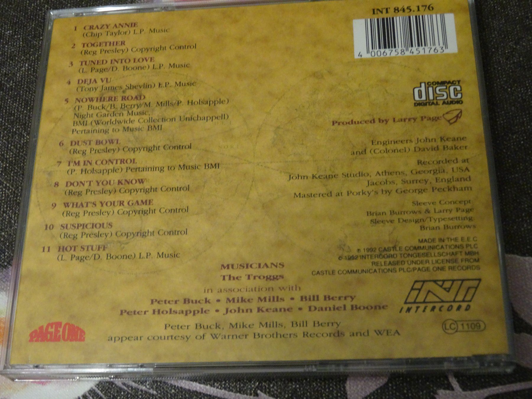 CDs: The Troggs - Athens andover CD – Gebraucht aus Olten von Disc-Ausverkauf 1