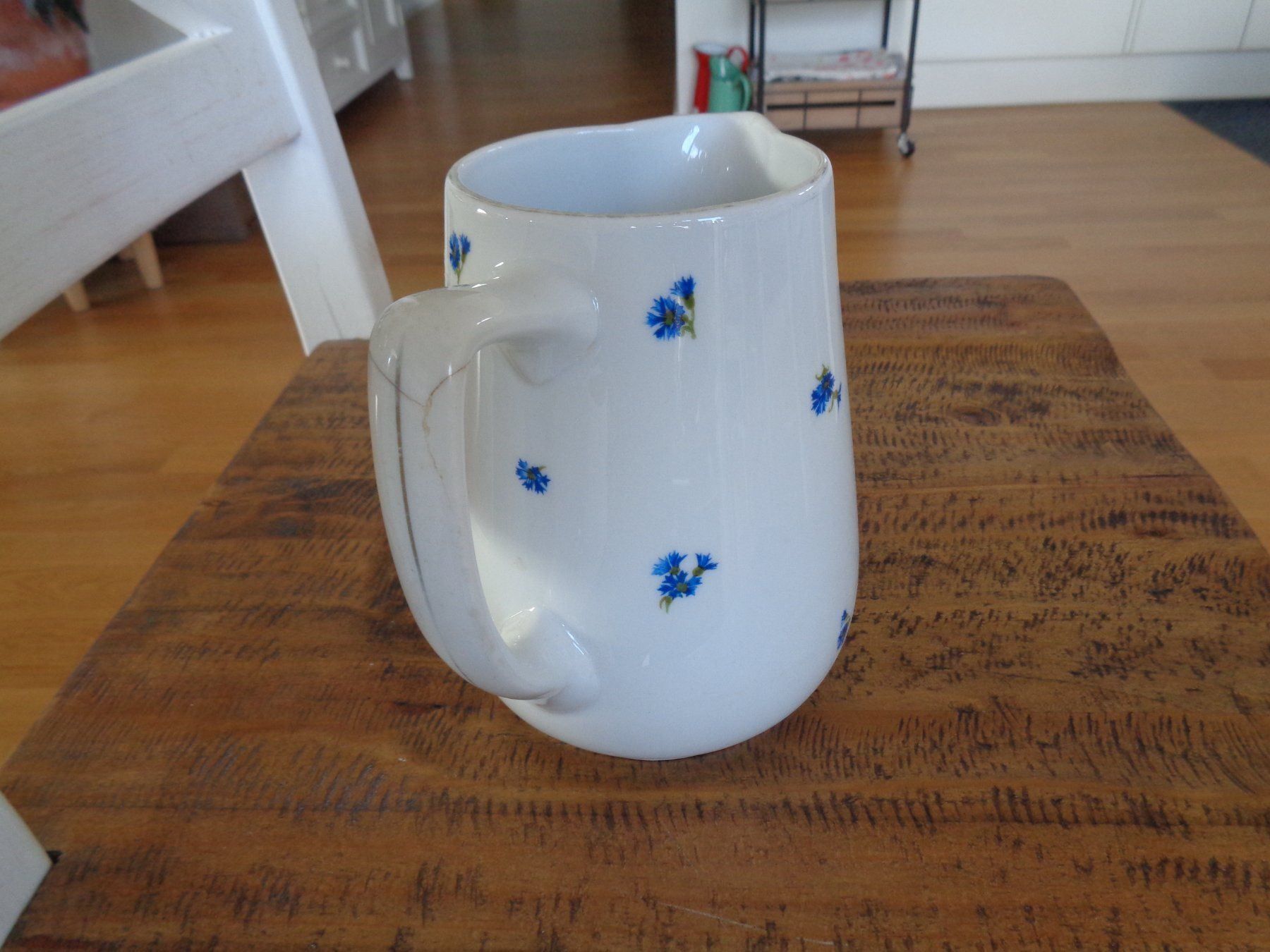 Karaffen: Langenthal Kornblumenkrug als Vase für Wasser oder... – Gebraucht aus Hägglingen von Orysen 2