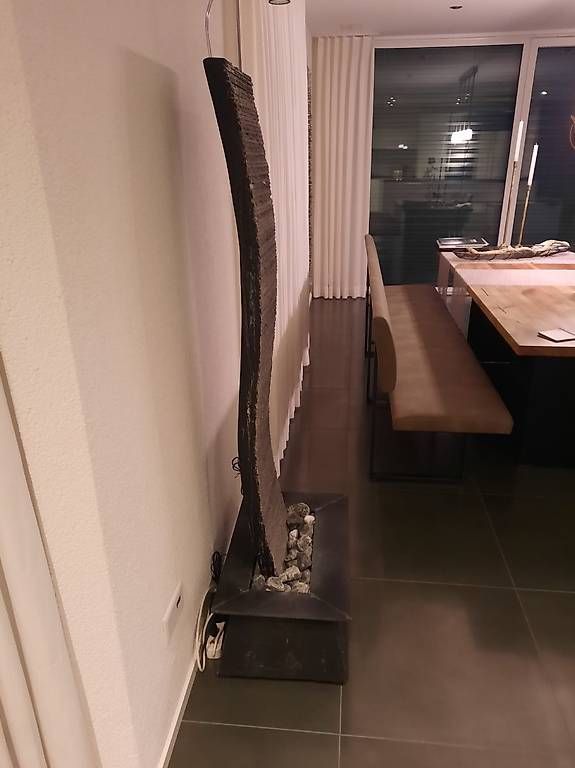Stagni & Fontane ornamentali: grosser Schiefer Brunnen – Usato da Schönengrund venduto da mic_d975 1
