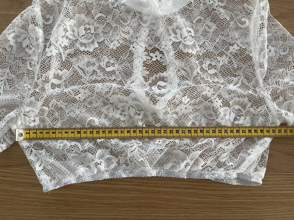 Camicette: Dirndlbluse weiss ca. Gr. L Oktoberfest – Nuovo (secondo la descrizione) da Reinach BL venduto da present4you 1