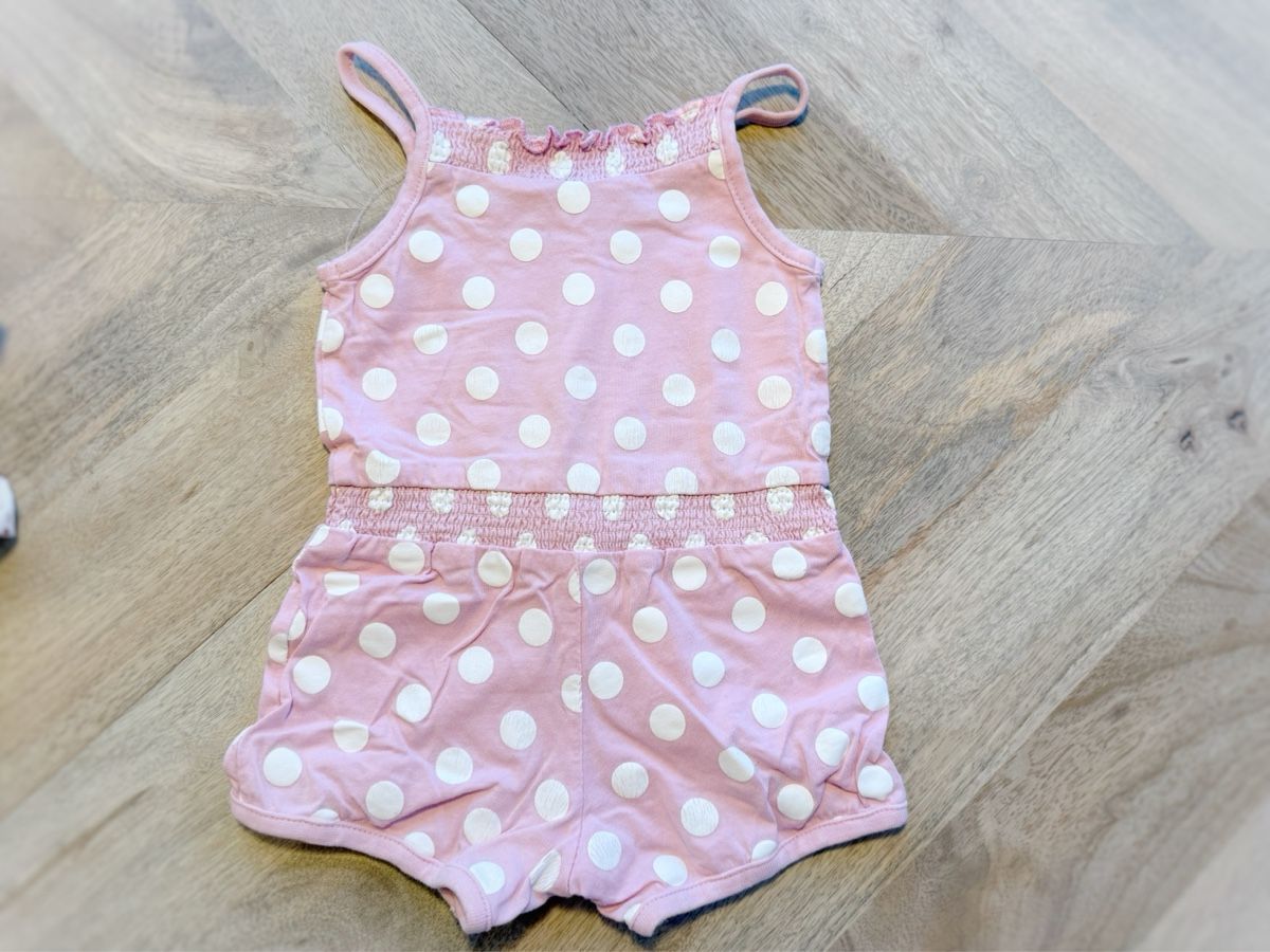 Pagliaccetti: Kurzarm Strampler Gr. 68, rosa mit Frosch – Usato da Eggenwil venduto da Lissi82 2