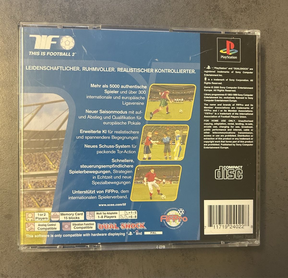 Spiele: This is Football 2 PS1 Game – Gebraucht aus ulisbach von efbtr 2