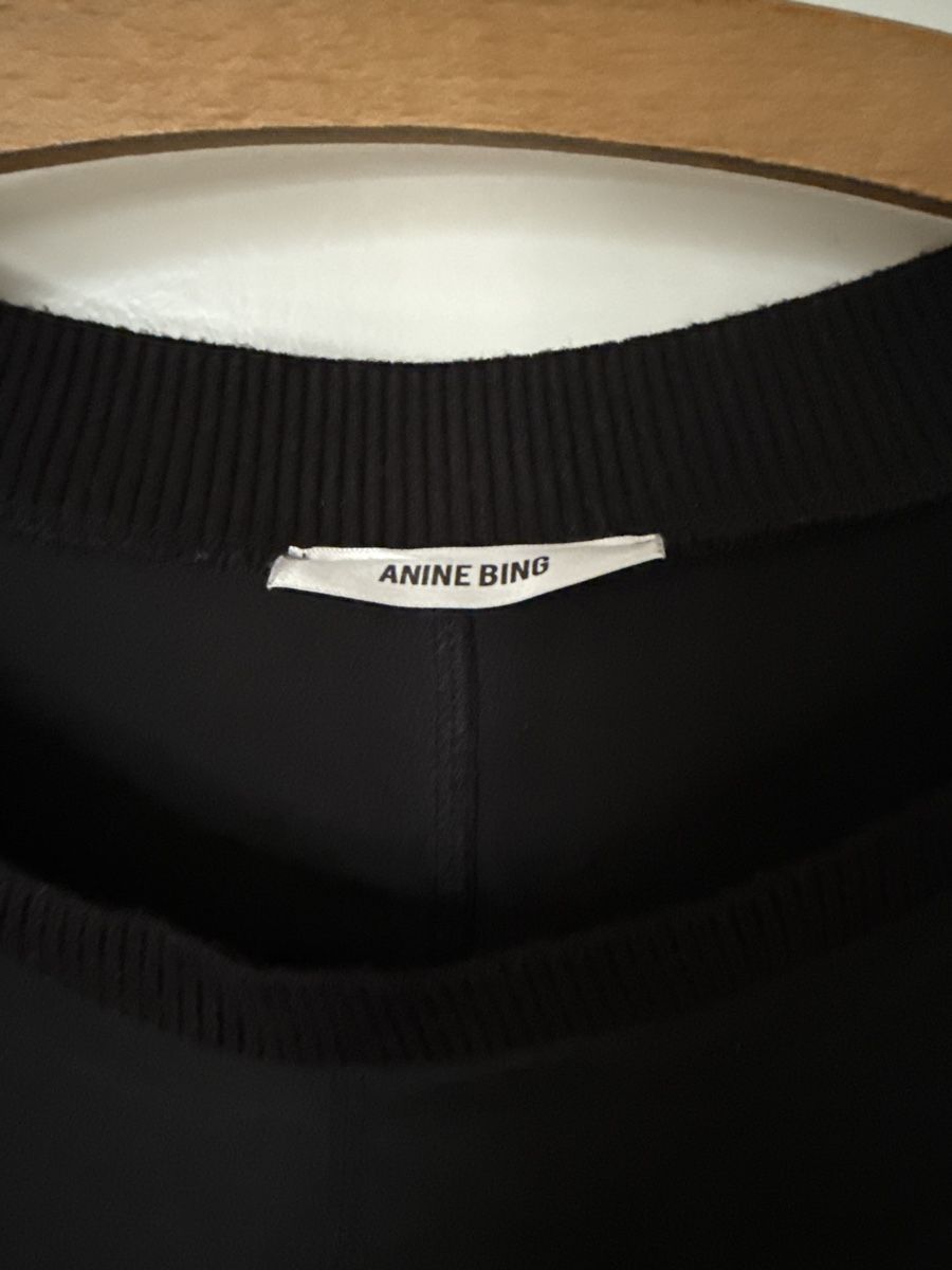 Anine Bing Maglioni & Felpe: Anine Bing Pullover, Schwarz, Seide, Seidenbluse S, 36 Top – Usato da Bern venduto da nelke08 1