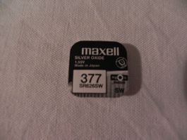 PILE MAXELL 377 1,55V