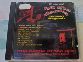 Cd Hit the desks - Megamix - The battles of the DJ's