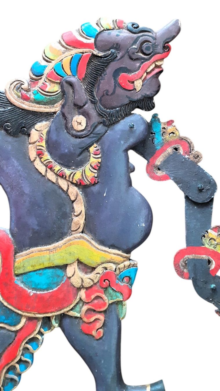 Statuette: Wayang Kulit Figur – Usato da Mörschwil venduto da antiksalon21 5