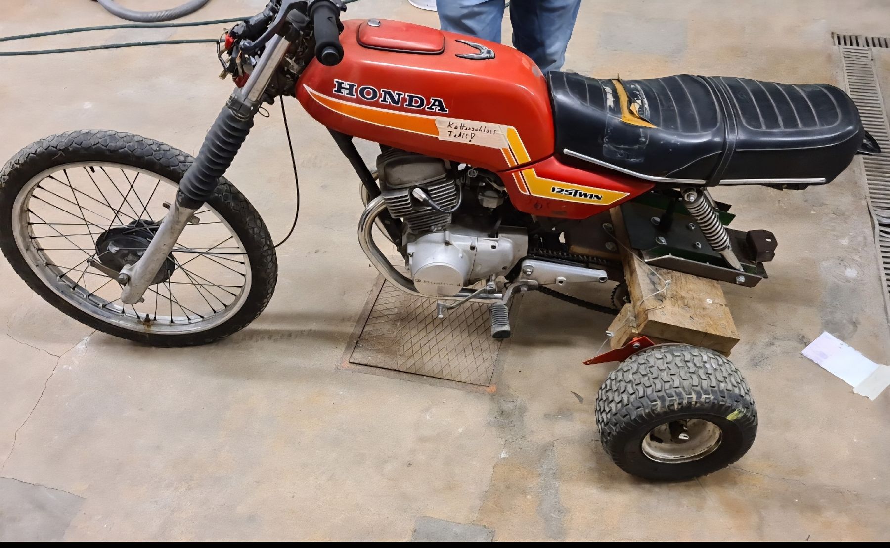Honda Enduro: Driftrike(Honda CB 125 Twin) – Gebraucht aus Rickenbach Sulz von AE_BI 1