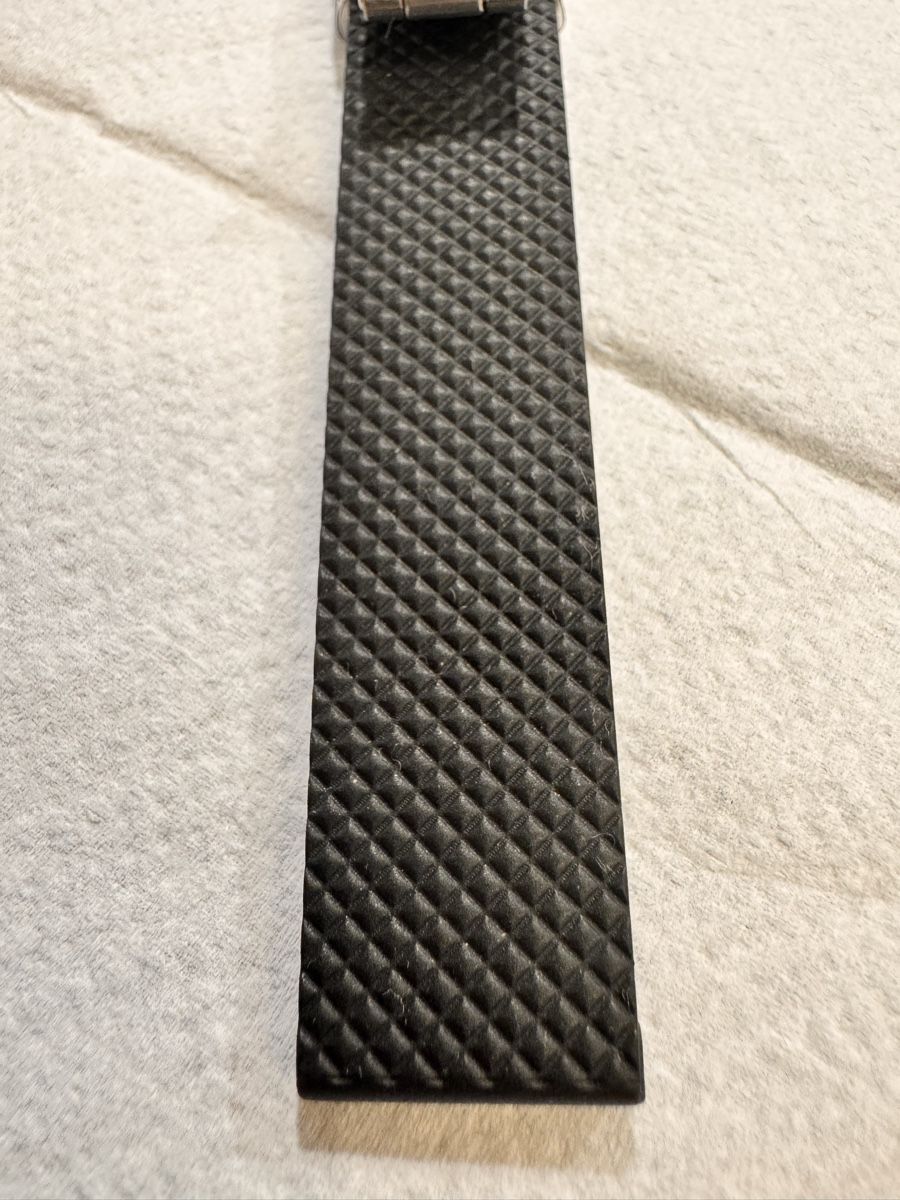 Bracciali & Braccialetti: High quality 18mm Black Rubber Watch Strap – Nuovo e nell'imballaggio originale da Zürich venduto da 613_g8jy 2