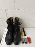 Schweizer Armeestiefel Minerva schwarz Grösse 295 gebraucht