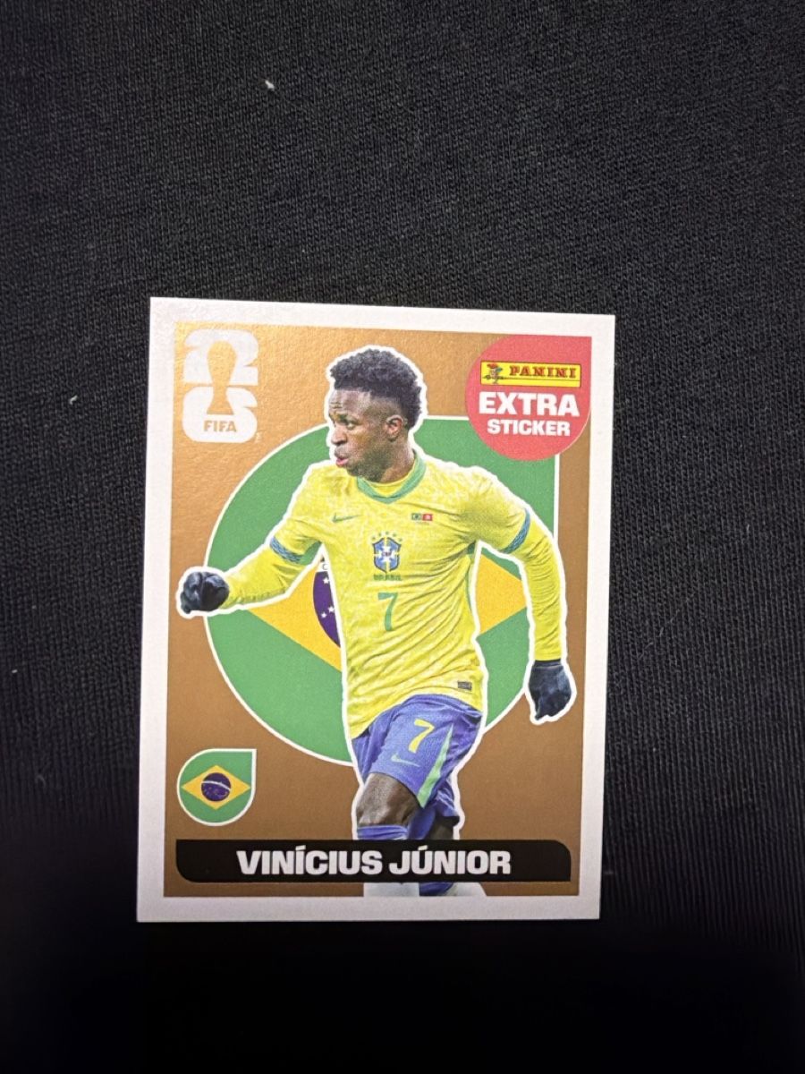 Panini Carte collezionabili: Panini 2026 Extra sticker Vinicius Junior – Usato da zürich venduto da edo_d8tm