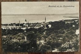 RORSCHACH mit der Rheinmündung 1921