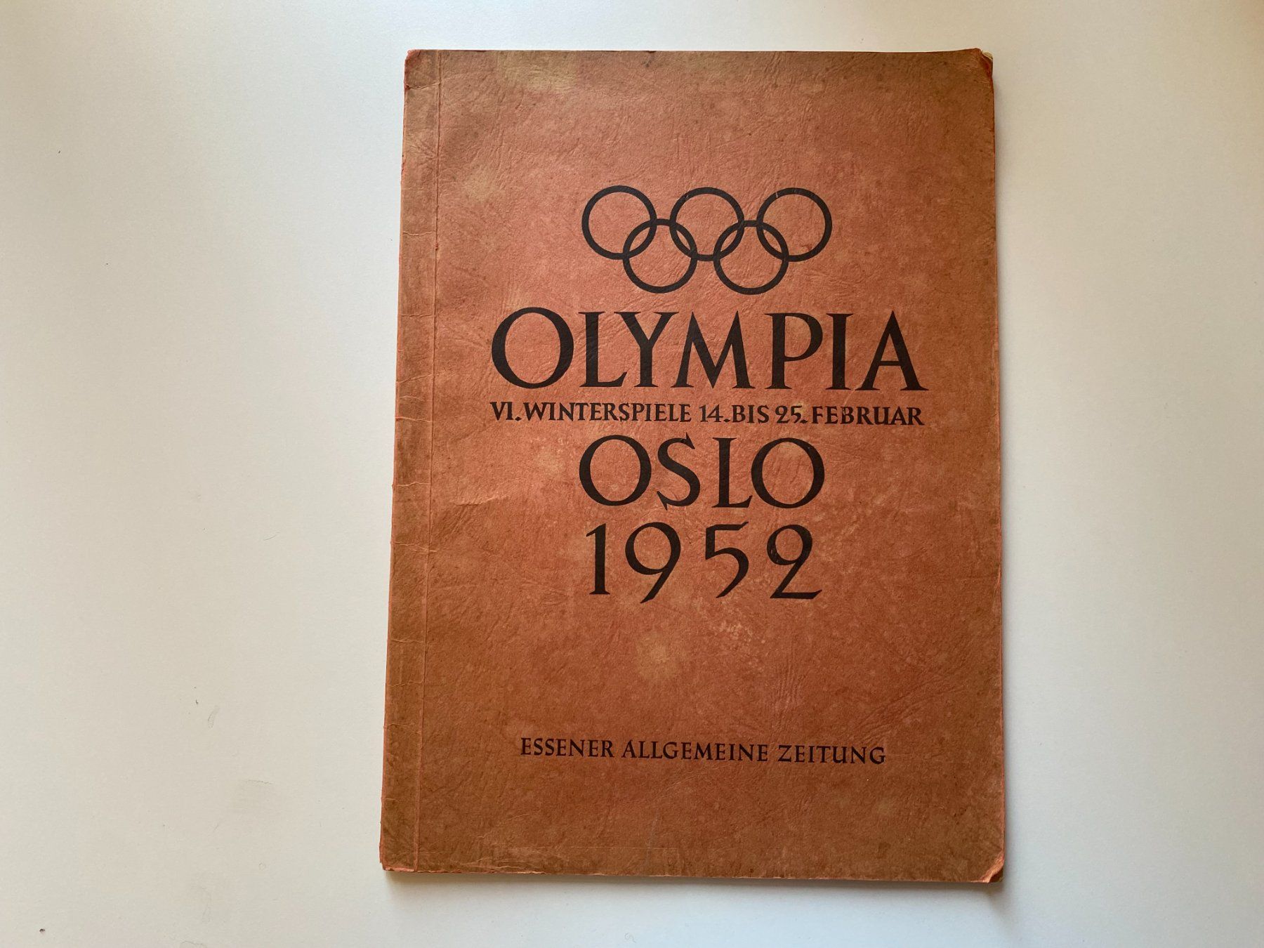 Libri: OLYMPIA Oslo 1952, Winterspiele ///G528 – Usato da Bern venduto da JMsoehne1987