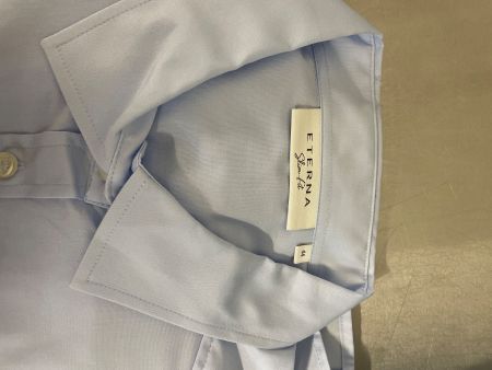 Herrenhemd Business Hemd gr 44 hellblau