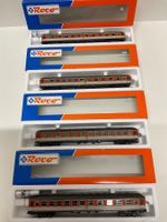 Roco H0, Personenwagen 45002/05 4Stk der DB alle Bespielt