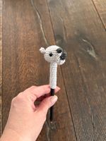 Handgemachter Bleistift-Aufsatz: Nashorn🦏