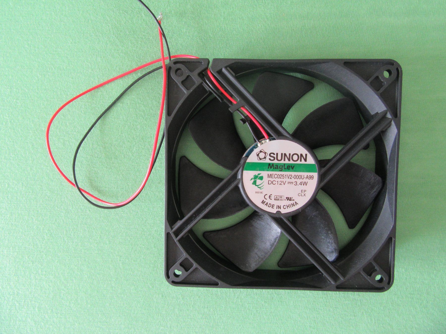 Componenti elettronici: Ventilator-Teil f.Einbau,Basteln, Experiment (Versand 4.-) – Nuovo (secondo la descrizione) da Bern venduto da Mariana7 1