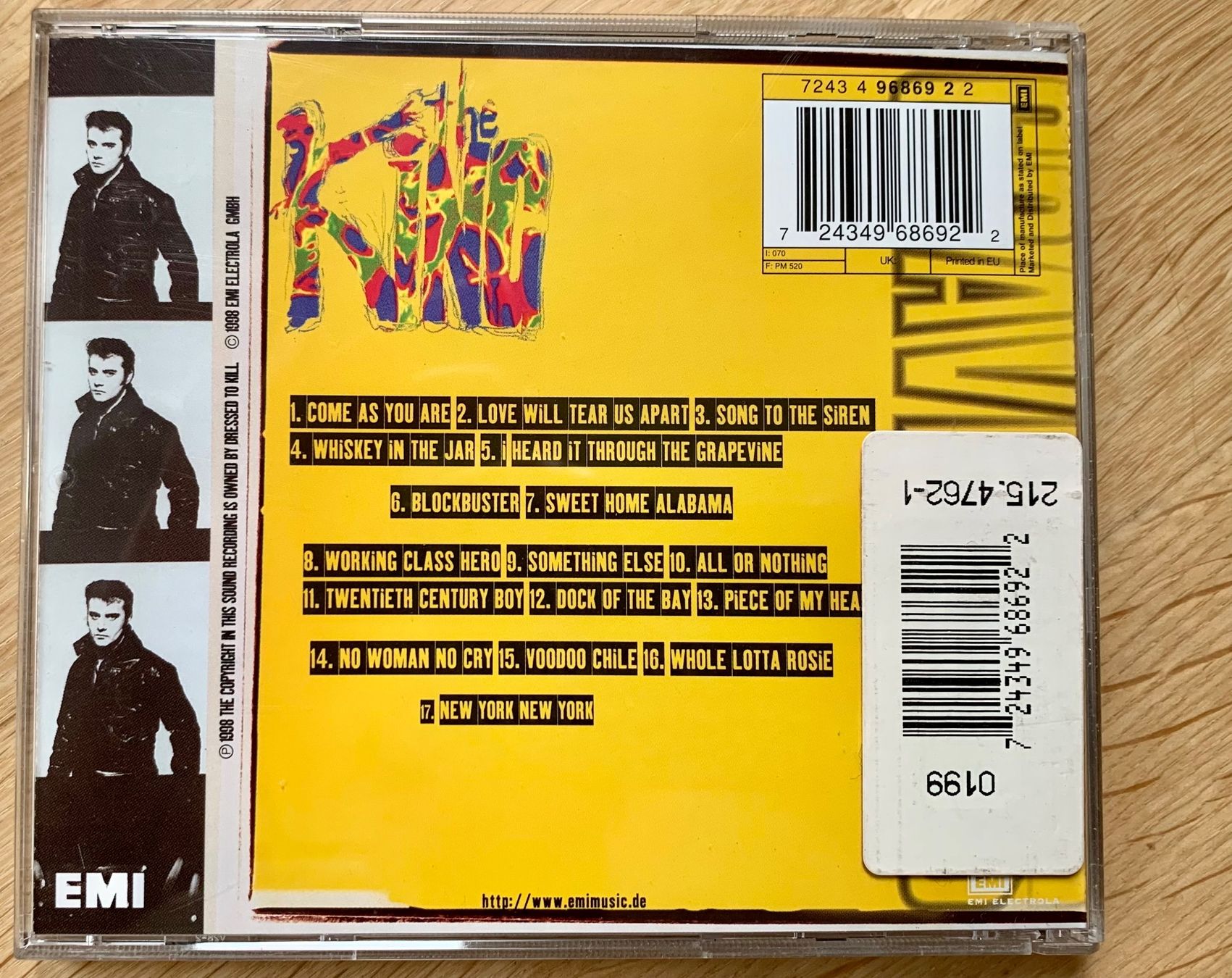 CD: The King Gravelands – Usato da Zürich venduto da Fieber 2