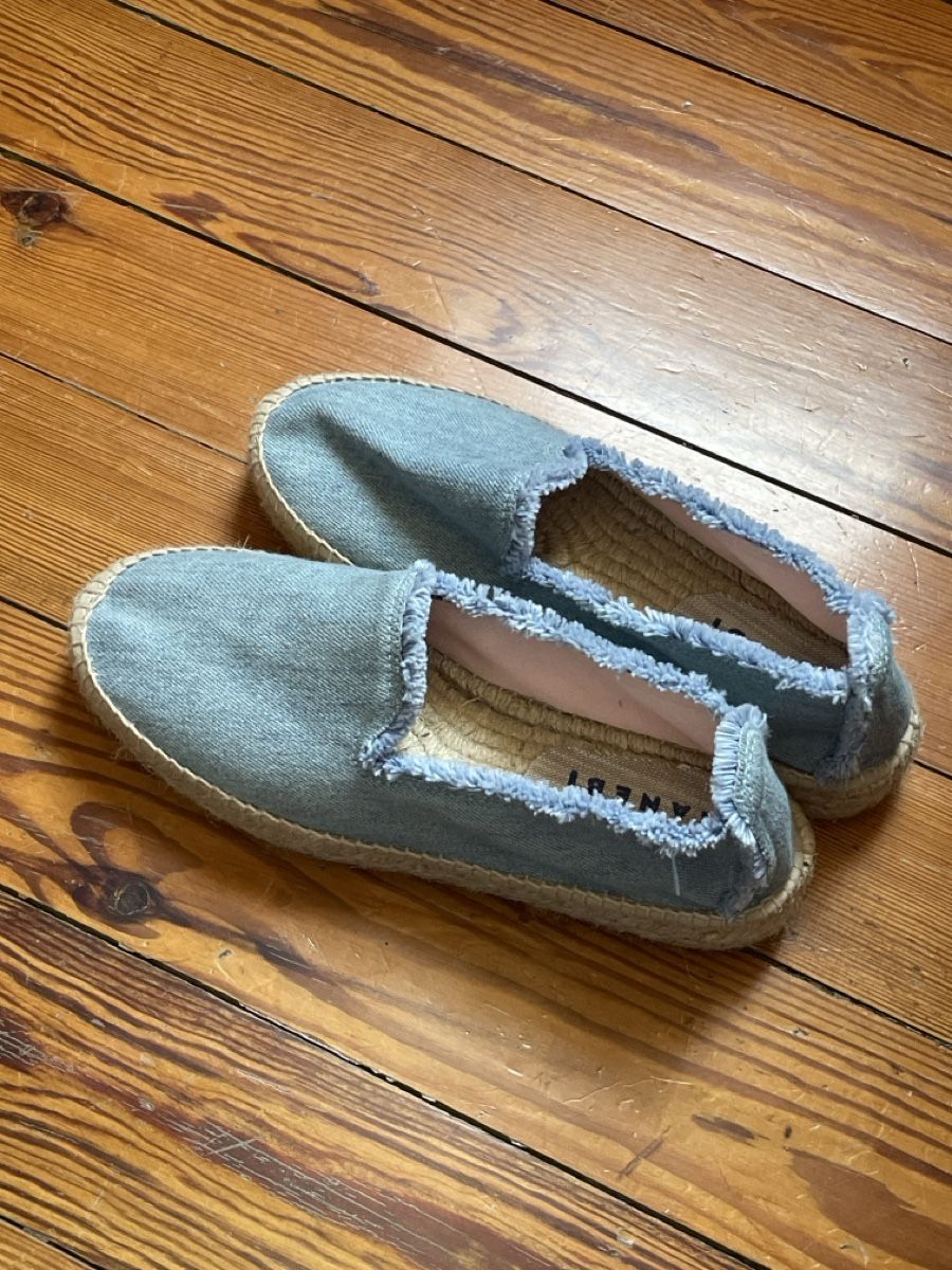Damenschuhe: Espadrillas MANEBI jeans – Neu (gemäss Beschreibung) aus Zürich von VFC161