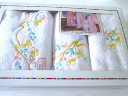 5-teiliges Frottee-Set, neu