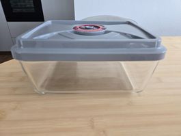 Vac Sy Vaccumierbehälter aus Glas 25 x 20 cm, 10 cm hoch