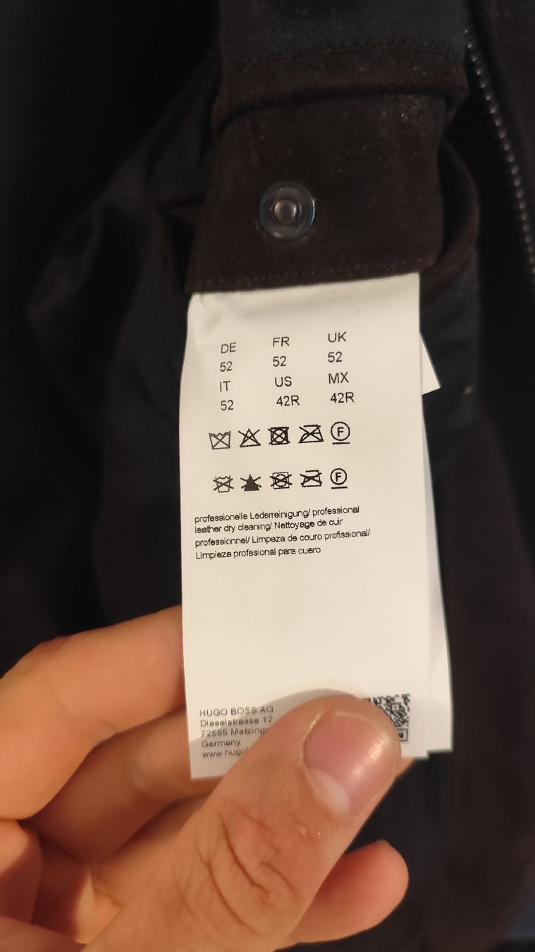 Hugo Boss Vestes: Boss Lederjacke Braun 52 – D'occasion à Steffisburg par RexRegis 2