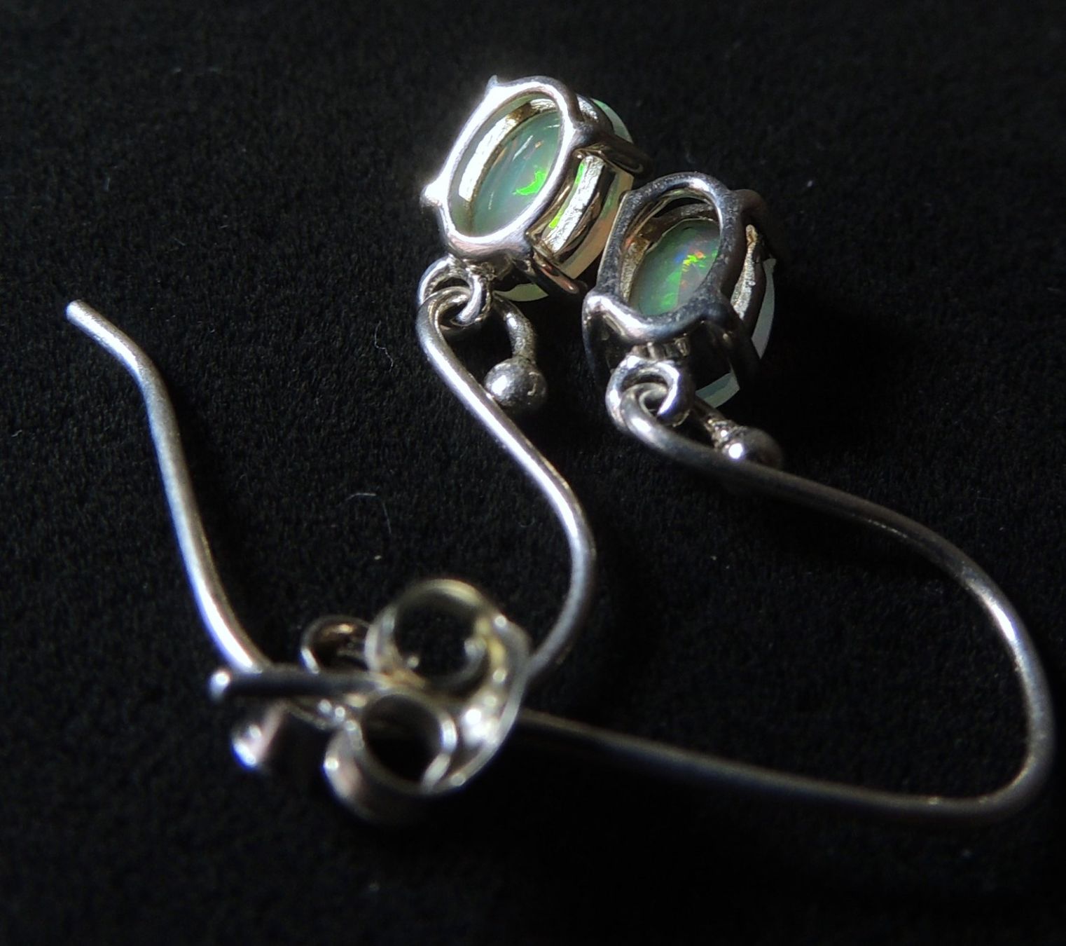 Ohrringe & -stecker: Opal Silber 925 Ohrringe 7 x 5 mm – Neu (gemäss Beschreibung) aus Waldenburg von schaller707 6