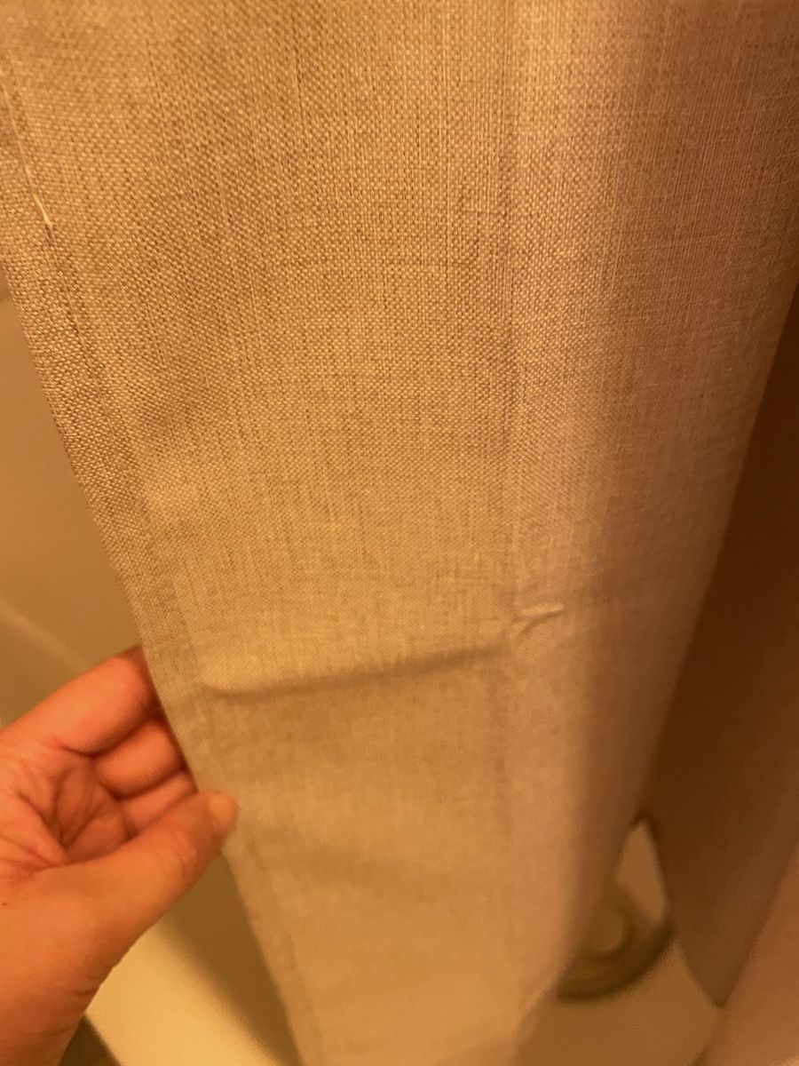Vorhänge: Duschvorhang BUTLERS beige mit Ösen – Gebraucht aus Zürich von sro_kn6w 4