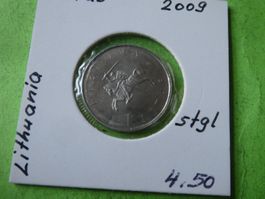 Litauen 2009, 1 Litas  stgl.
