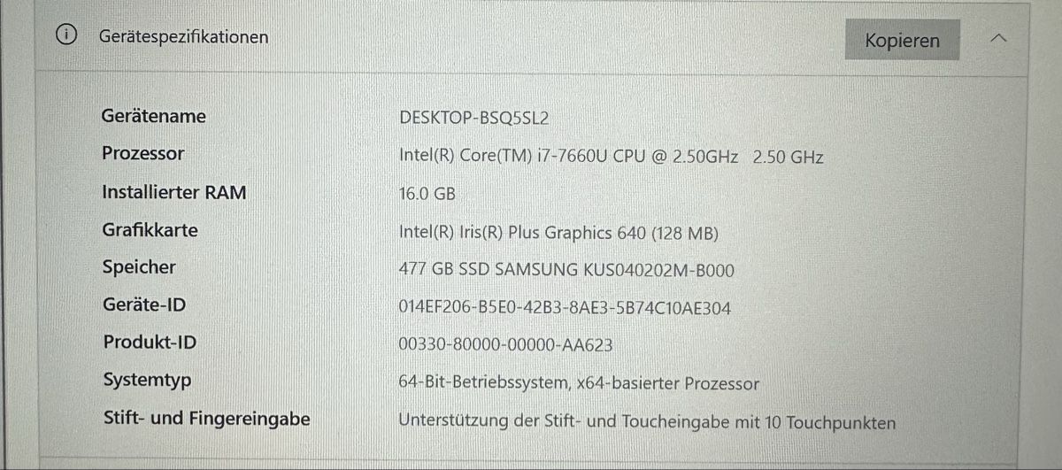 Microsoft Notebook: Microsoft Surface Laptop – Usato da Obfelden venduto da Marko593 3