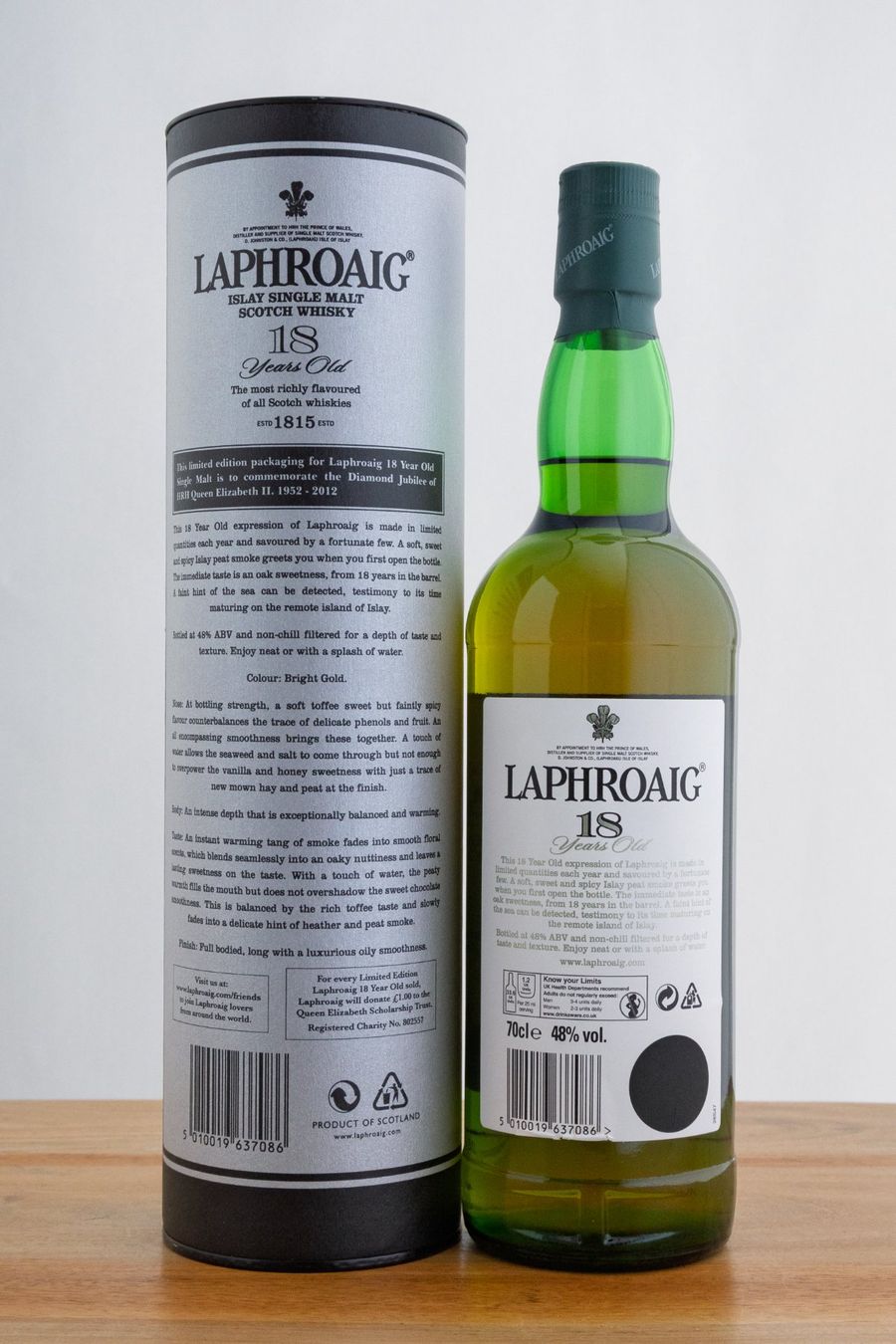 Laphroaig Spirituosen: Laphroaig - Diamond Jubilee - 18Y – Neu und originalverpackt aus Zofingen von maltpoint 1