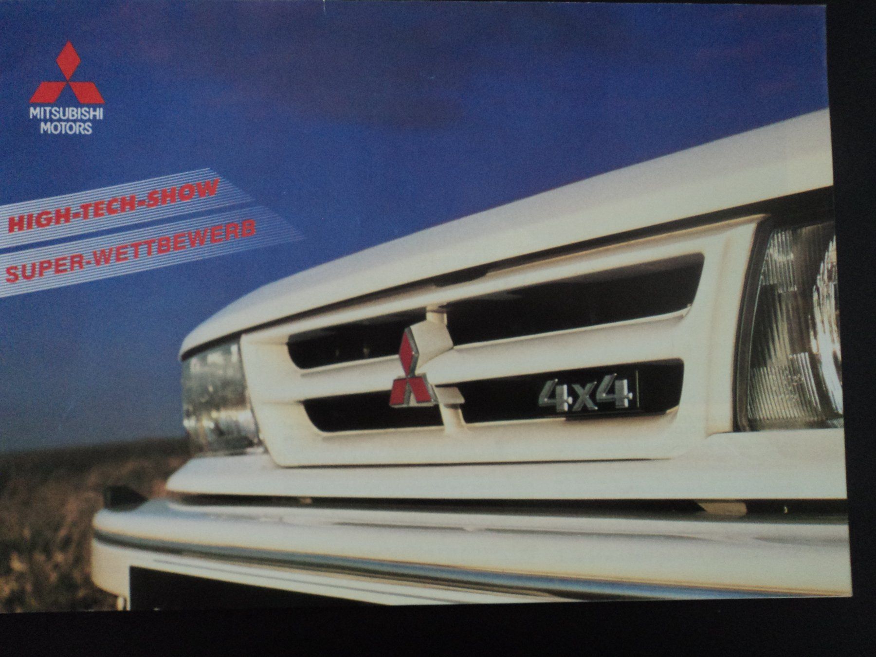 Mitsubishi Documenti: Prospekt Mitsubishi Programm 1989 HSR Galant Dynamic 4 Colt – Usato da Schwarzenburg venduto da modelCARama 1