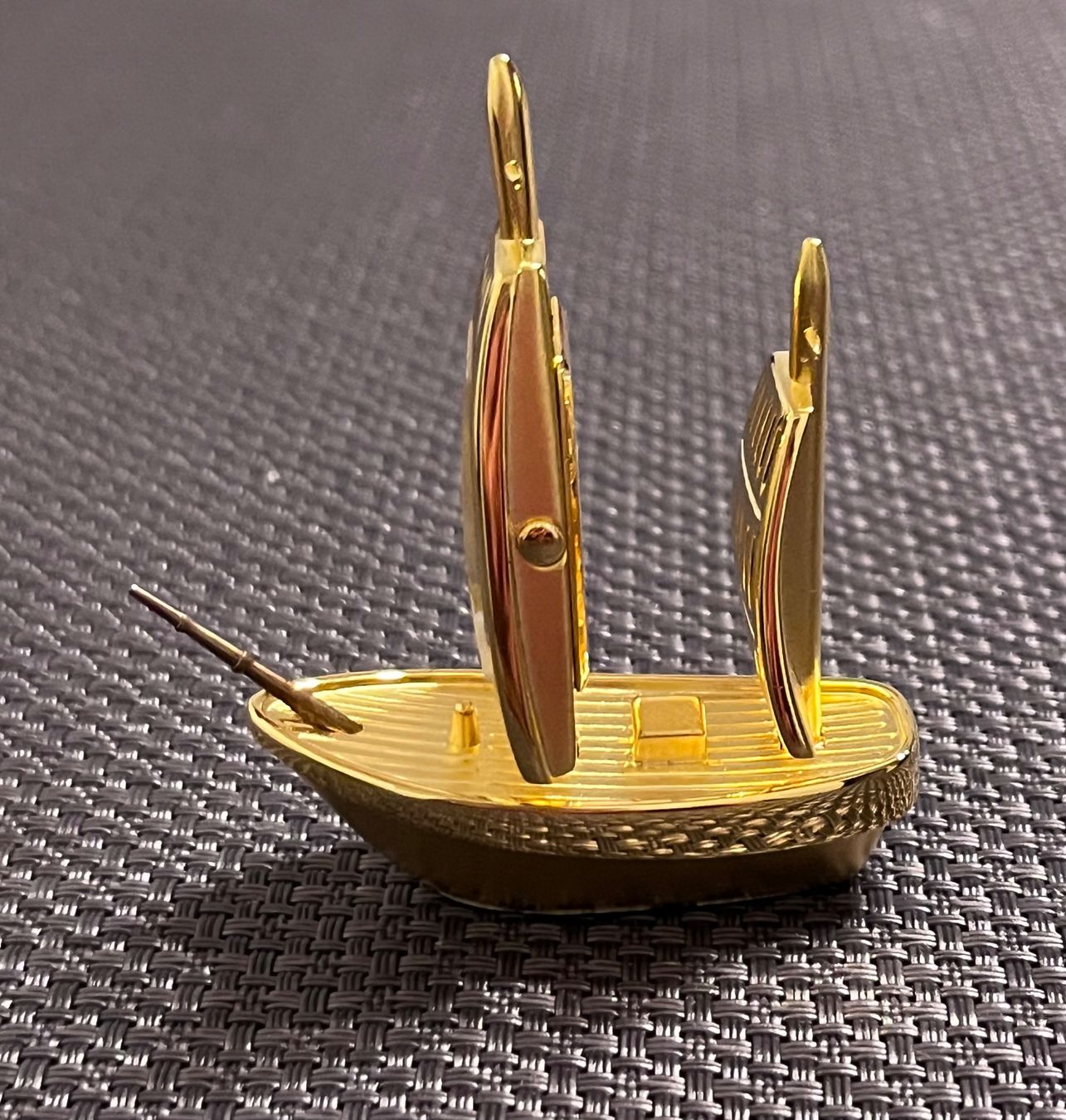Orologi da terra & Orologi da parete: Pendulette de table miniature voilier – Nuovo (secondo la descrizione) da Corjolens venduto da san_kyv9 1