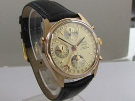 Val 7751 Chronograph mit Vollkalender und Mondphase. NOS SM