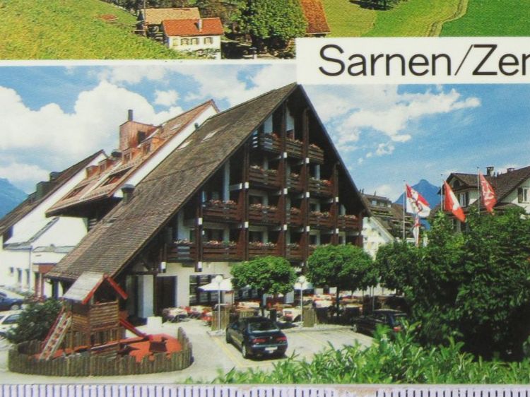 Cartoline postali: SARNEN ONW AK HOTEL KRONE BUG – Usato da Ettingen venduto da Hausi4711 1