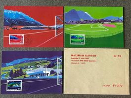 🍫FL Lot ab Fr. 1.- Ersttagsbriefe 1961-2007  lückenhaft FDC