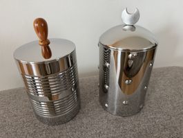 Alessi Küchendosen in Edelstahl neuwertig